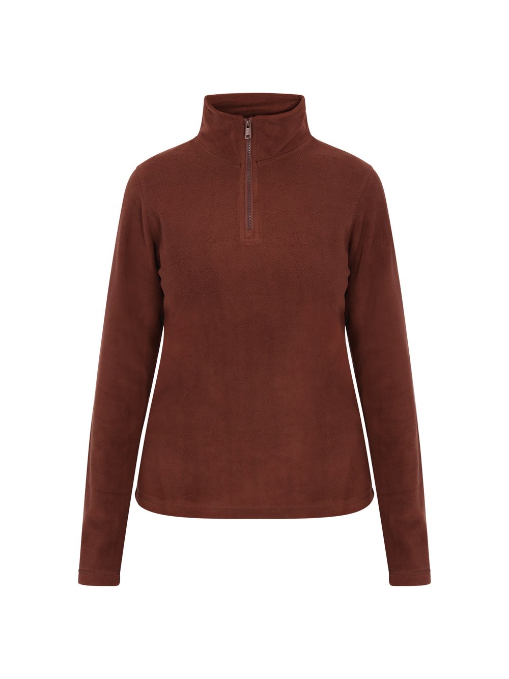 Faina Fleecepullover Damen braun, S