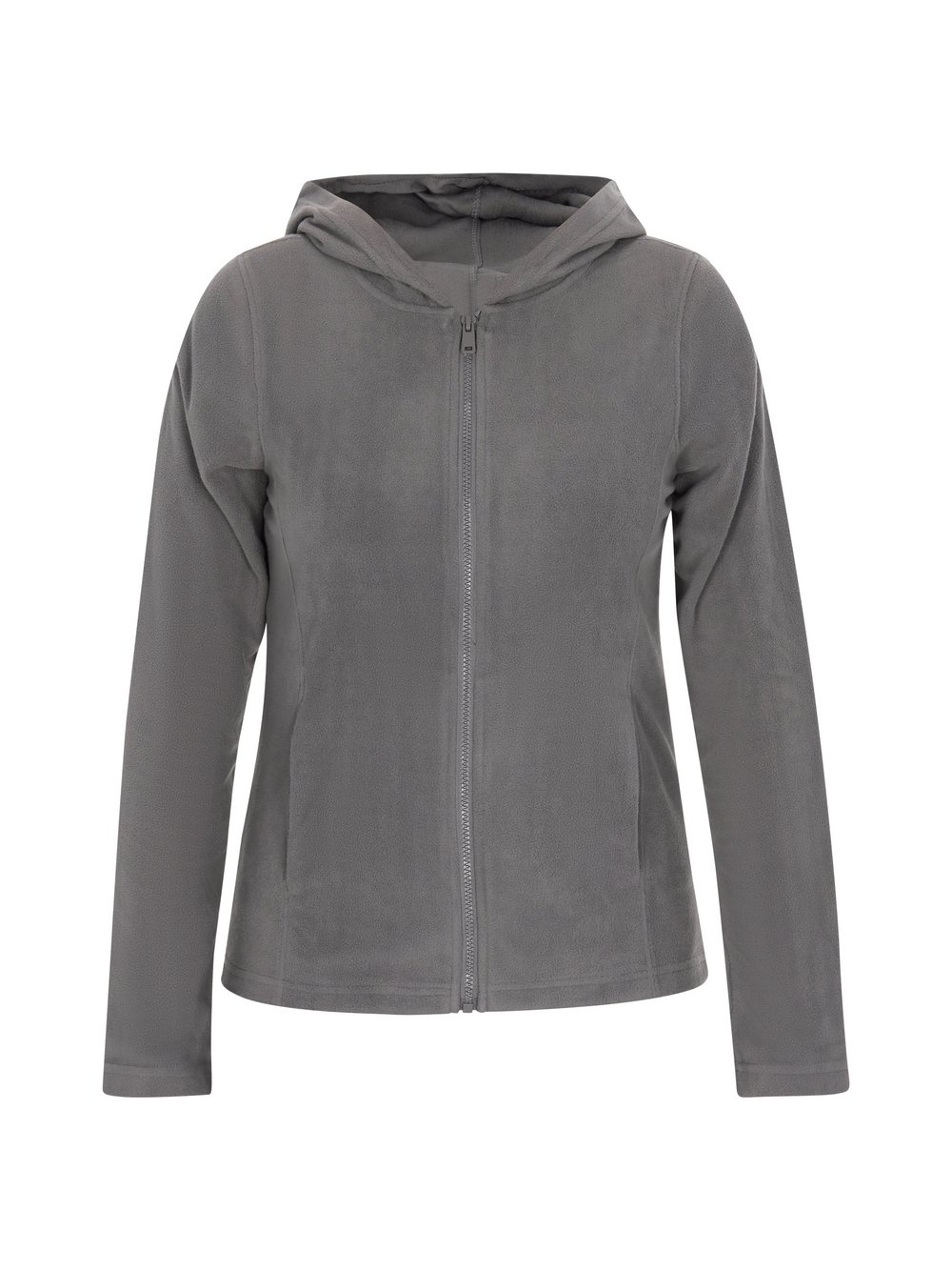 Thumbnail - Faina Fleecejacke Damen grau, XL