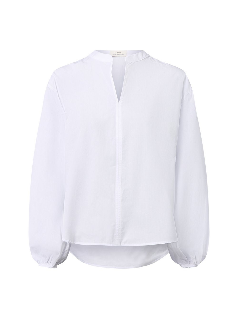 Opus Blusenshirt Damen Baumwolle weiß, 42