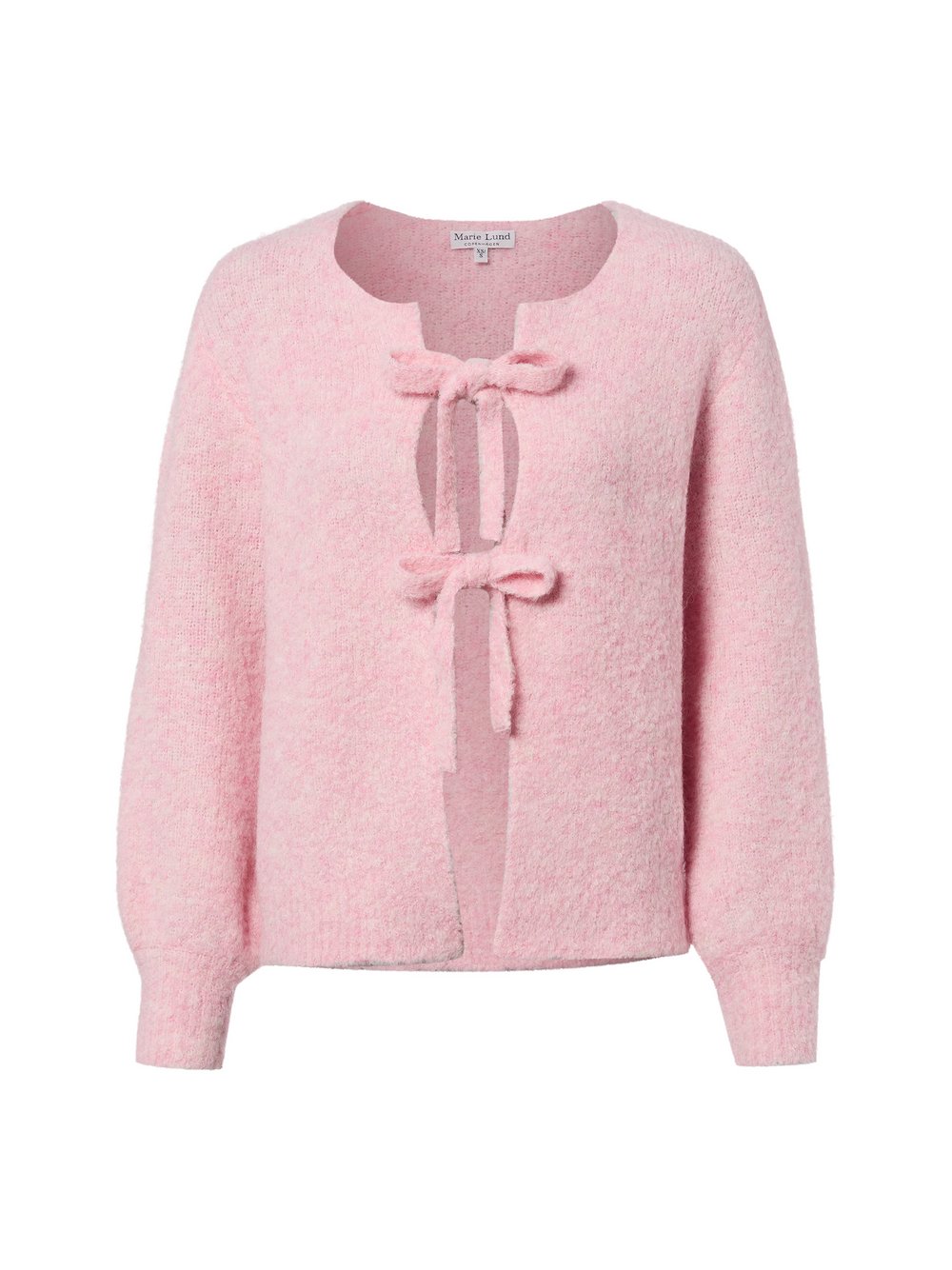 Marie Lund Strickjacke mit Woll-Anteil Damen rosa meliert, XS/S