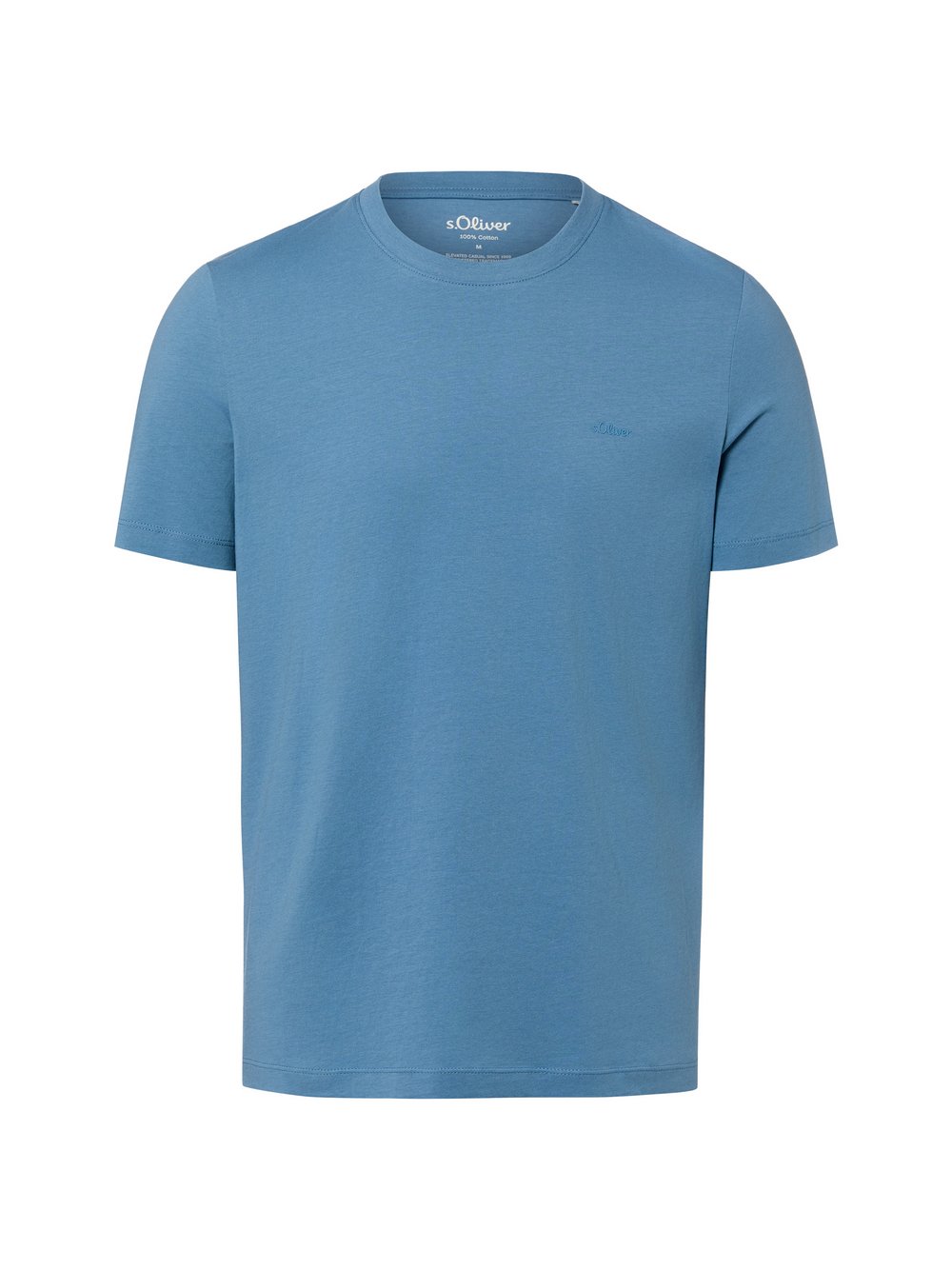 s.Oliver T-Shirt Herren Jersey blau, L