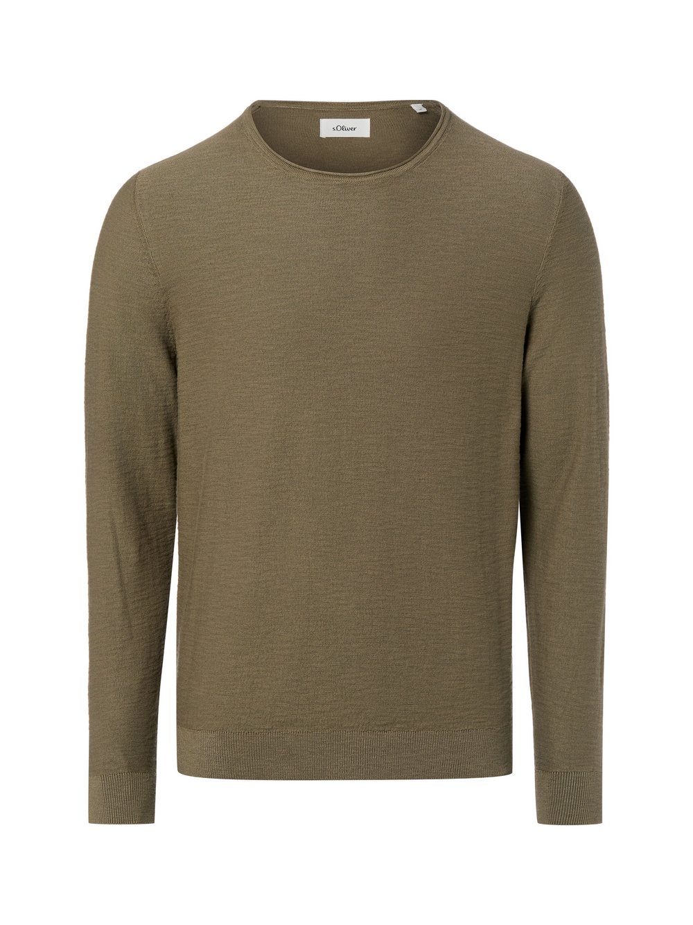 s.Oliver Langarmshirt Herren Baumwolle (100%) grün, XXL