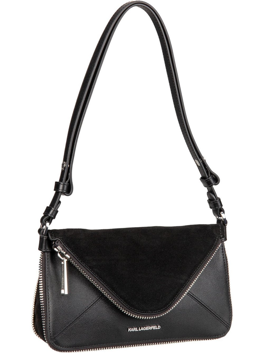 Thumbnail - KARL LAGERFELD Handtasche Damen Leder schwarz, ONE SIZE