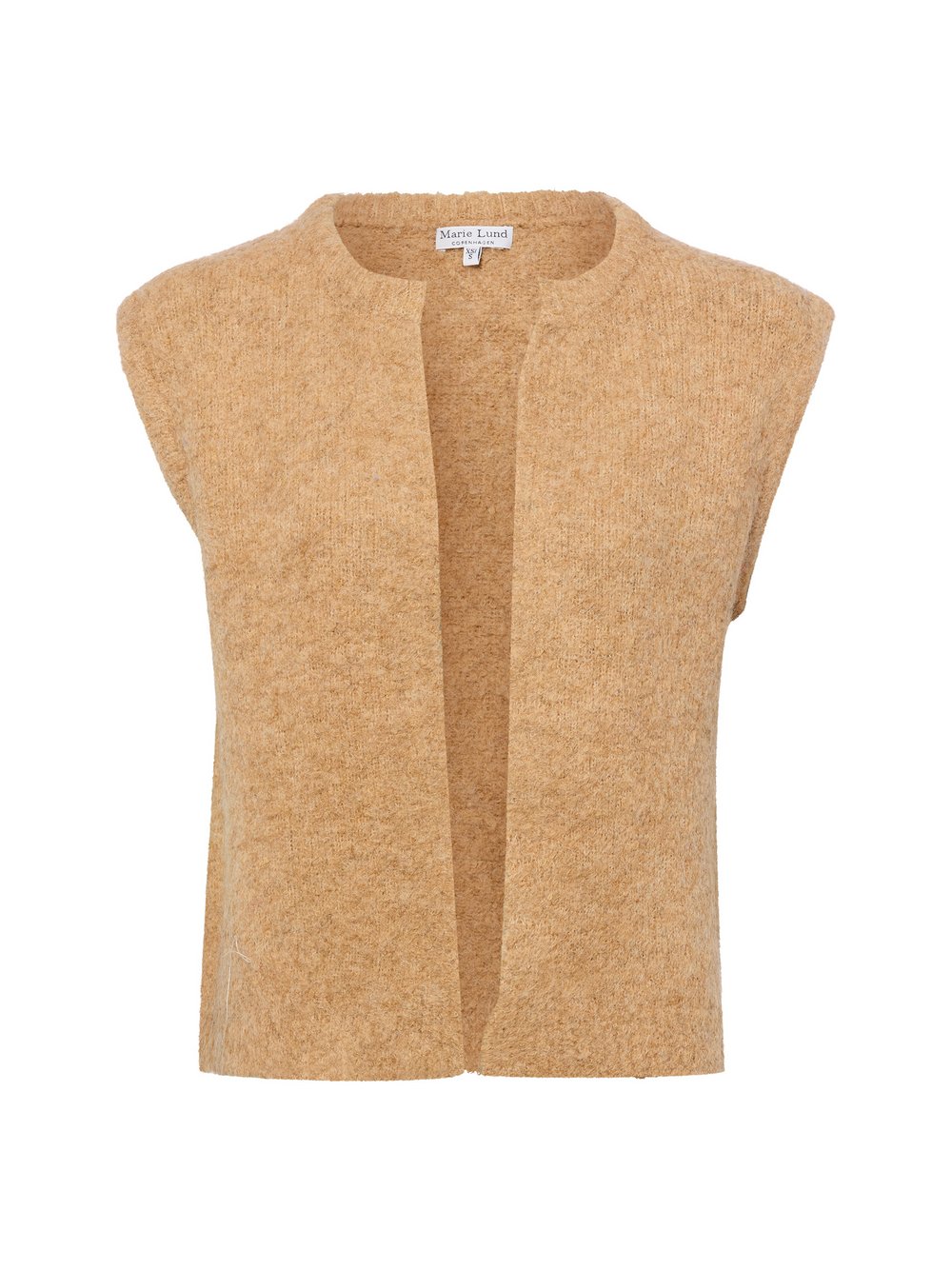 Marie Lund Strickweste mit Wolle Damen braun, XL/XXL