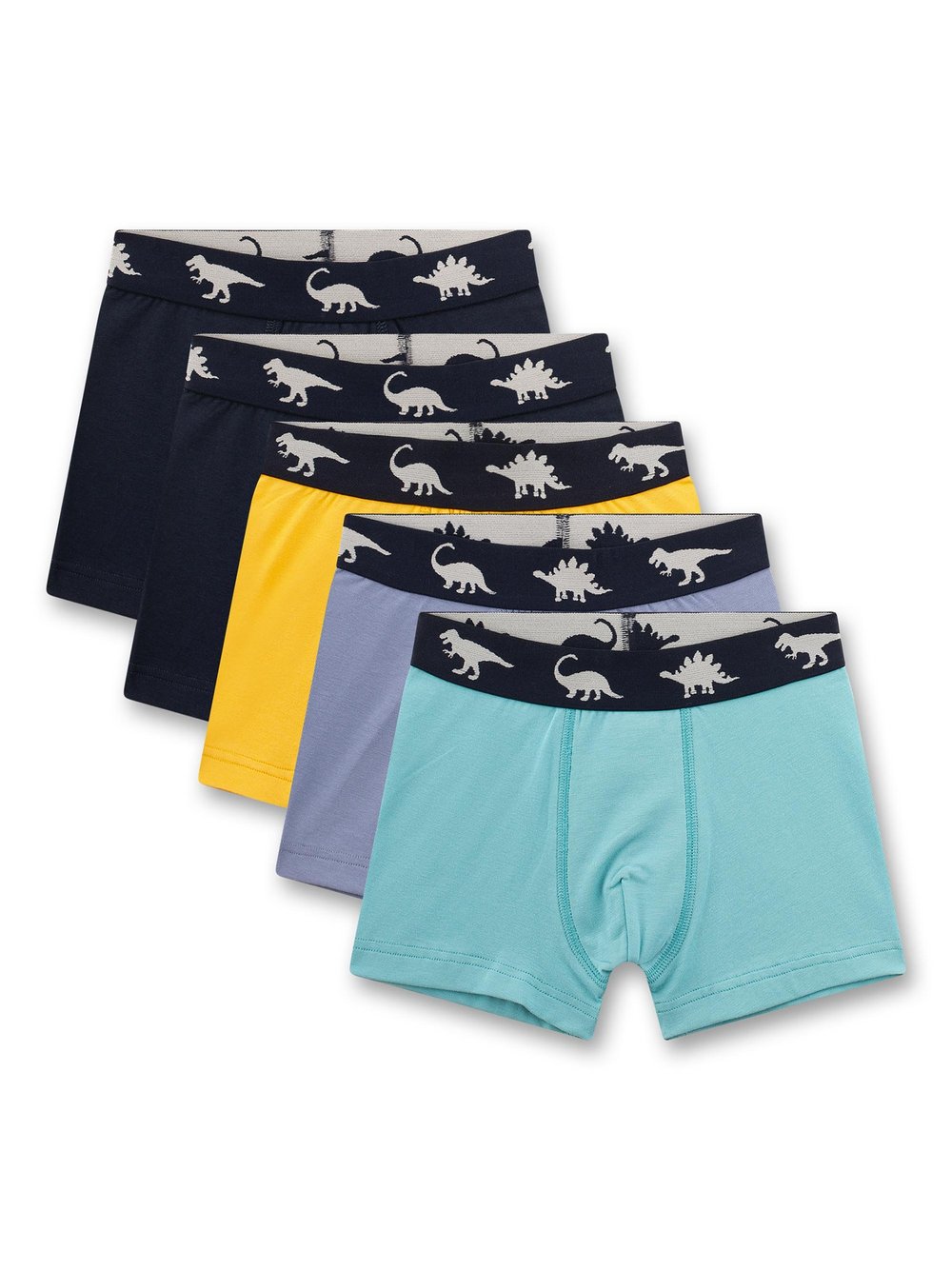 Thumbnail - Sanetta Boxershort 5er Pack Jungen Baumwolle mehrfarbig, 104