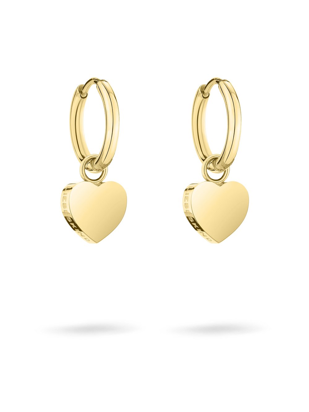 Liebeskind Berlin Creolen Damen gold, ONE SIZE