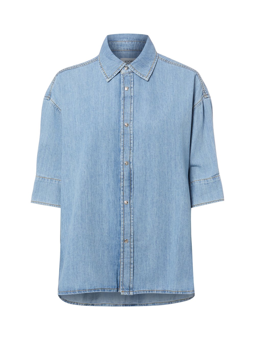 Thumbnail - Joop Jeans Jeansbluse Damen Baumwolle (100%) blau, M