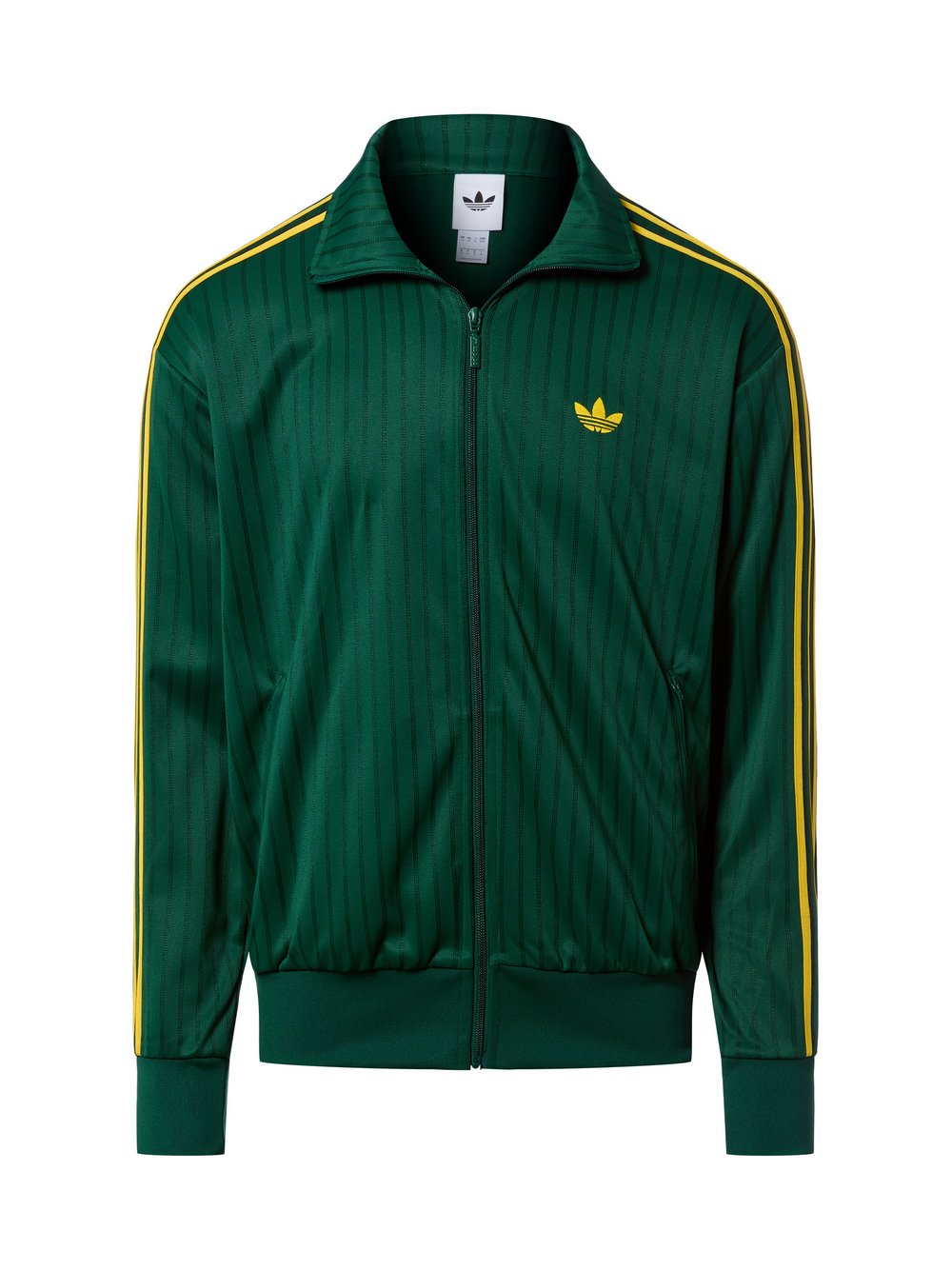 adidas Originals Sweatjacke Herren grün gestreift, XS