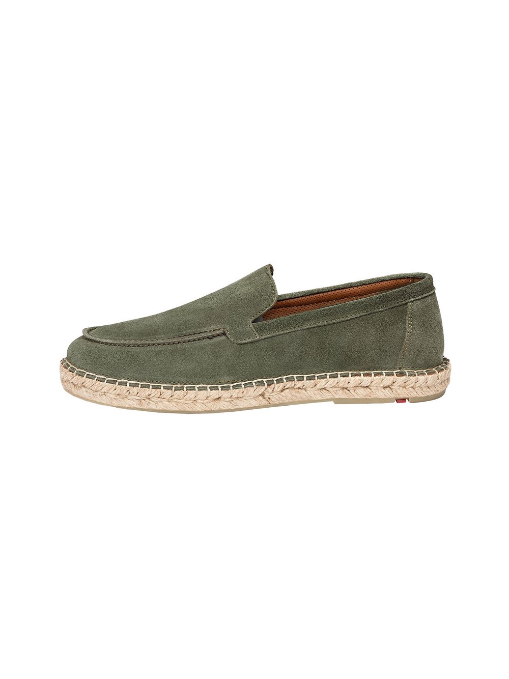 Lloyd Espadrilles Herren Leder grün, 45