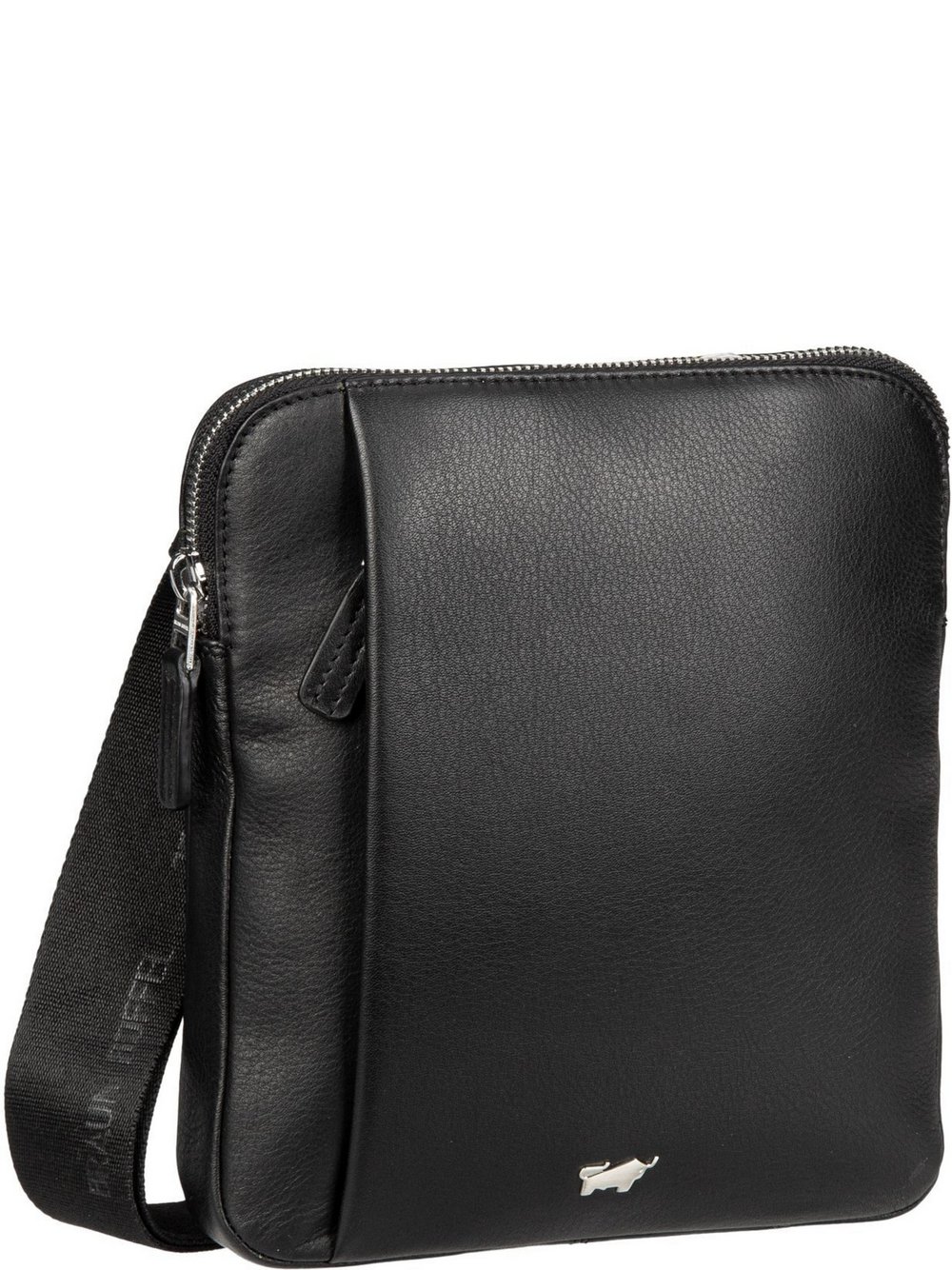 Thumbnail - Braun Büffel Bodybag Herren Leder schwarz, ONE SIZE