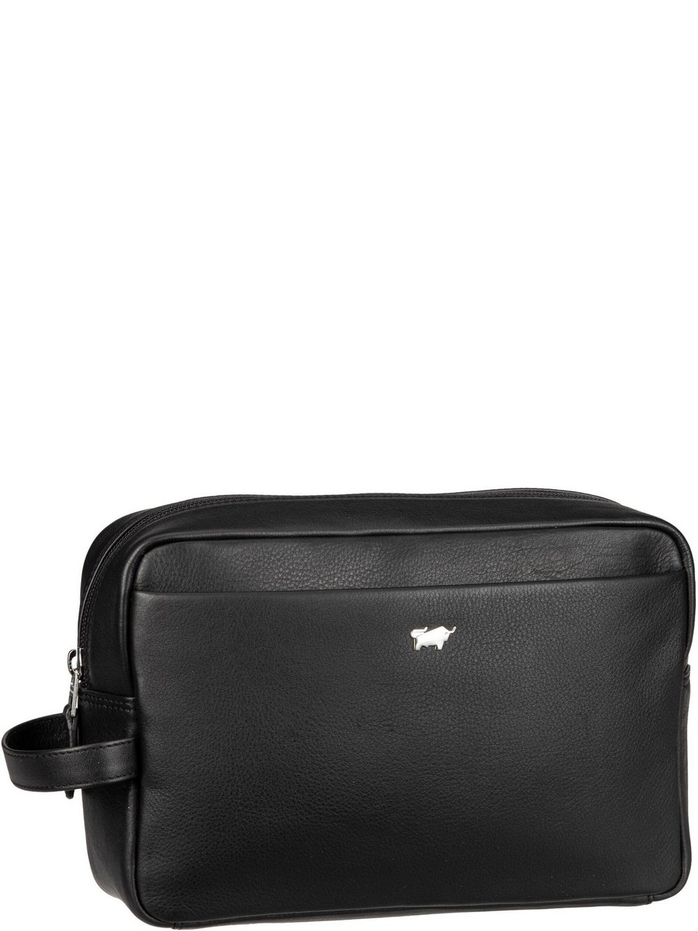 Braun Büffel Kulturbeutel Damen Leder schwarz, ONE SIZE