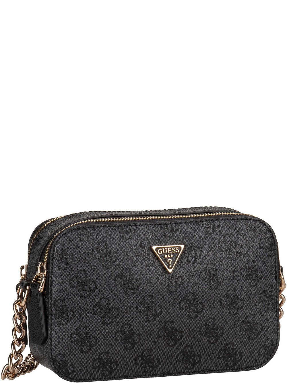 GUESS Bodybag Damen Kunstleder schwarz, ONE SIZE