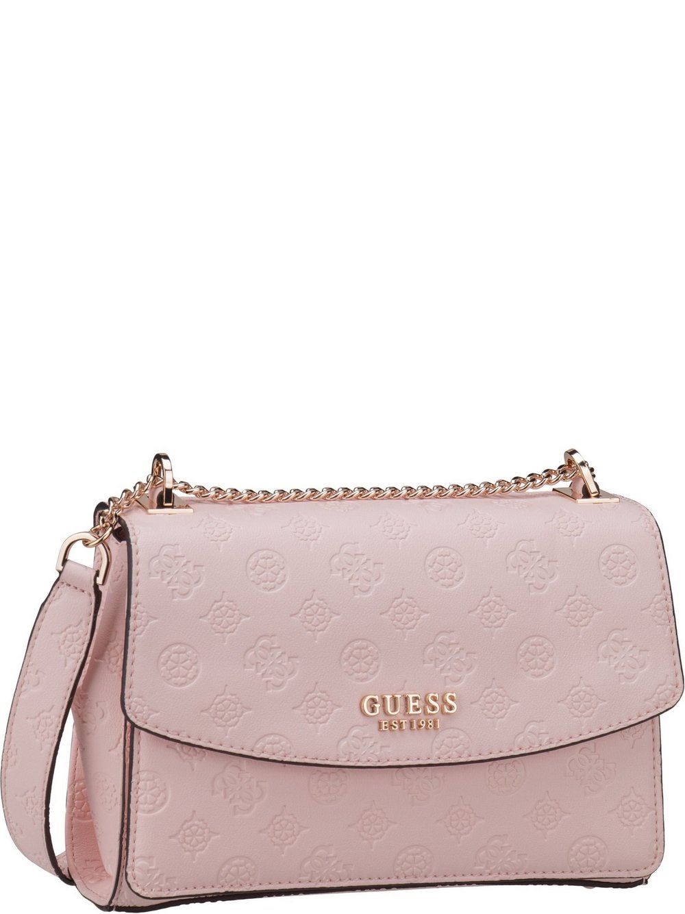 GUESS Handtasche Damen Kunstleder rosa, ONE SIZE