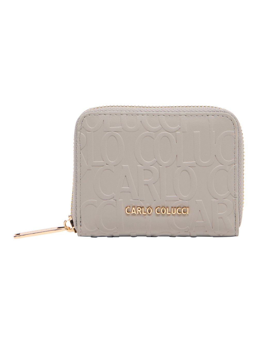Thumbnail - Carlo Colucci Geldbörse  Damen grau strukturiert, ONE SIZE