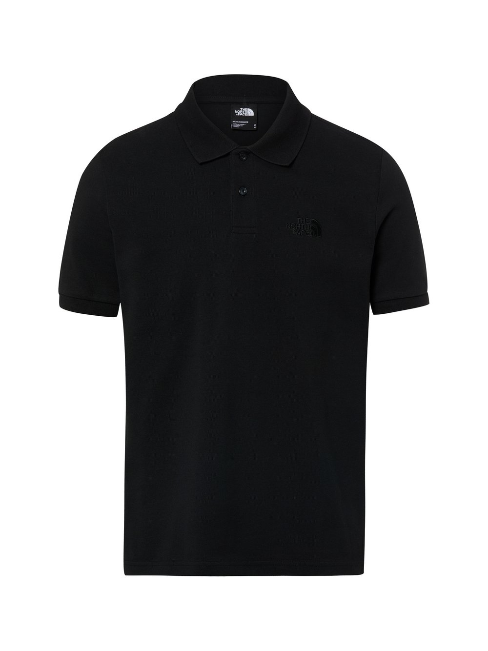 The North Face Poloshirt Herren Baumwolle (100%) schwarz, XL