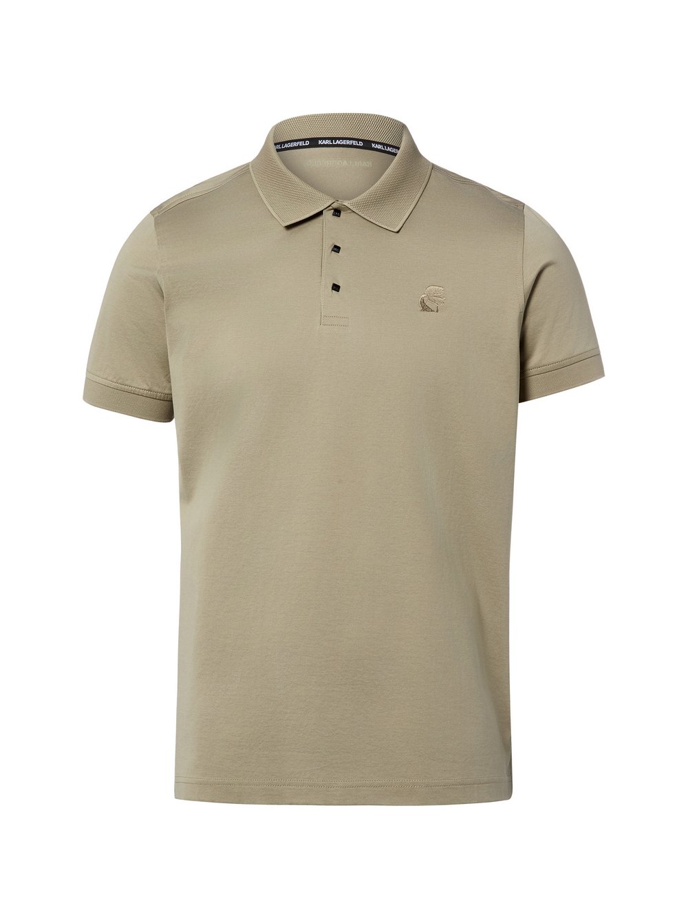 KARL LAGERFELD Poloshirt Herren Baumwolle (100%) grün, S