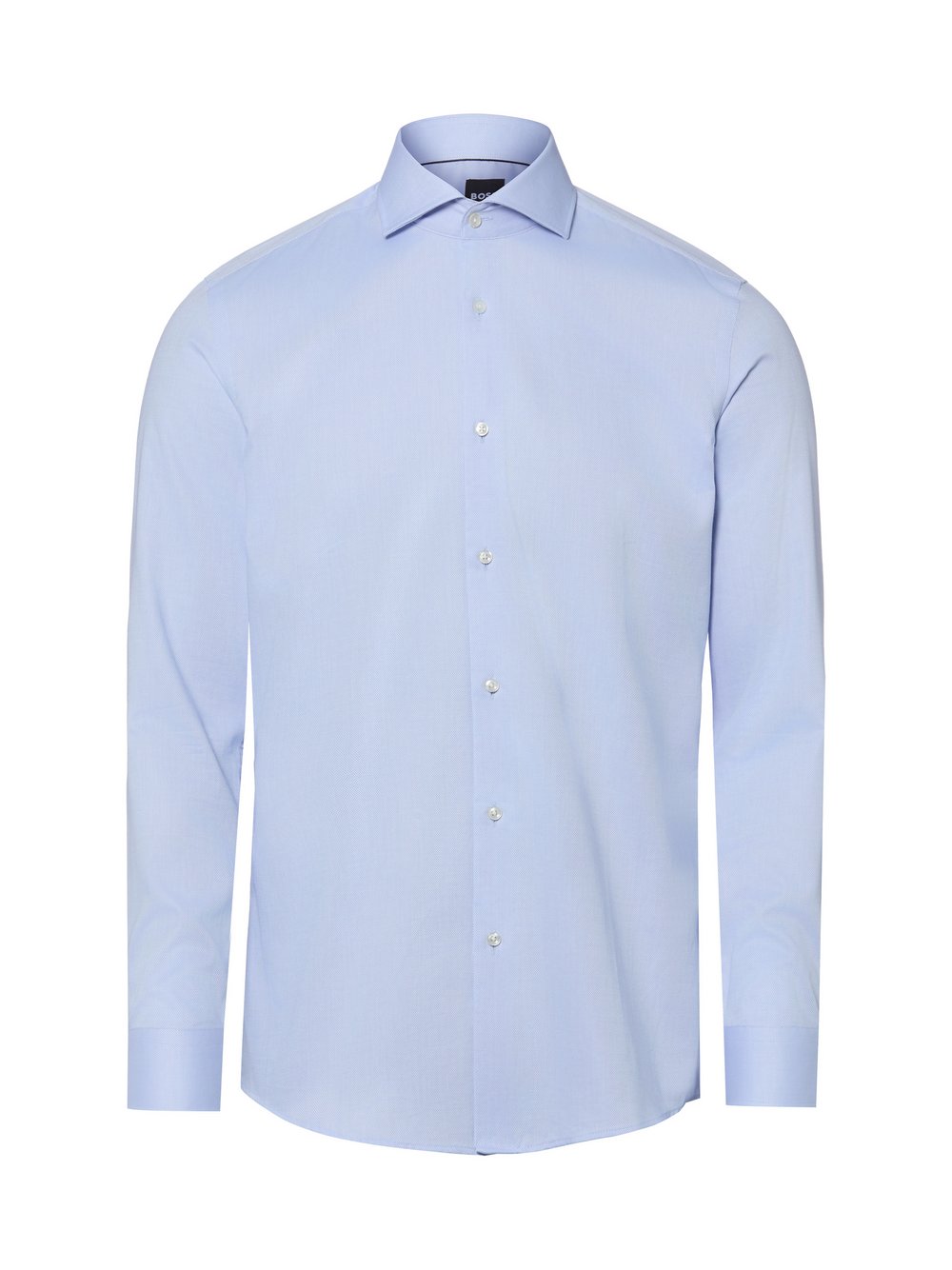 BOSS koszula biznesowa Mężczyźni Slim Fit Bawełna (100%) niebieski