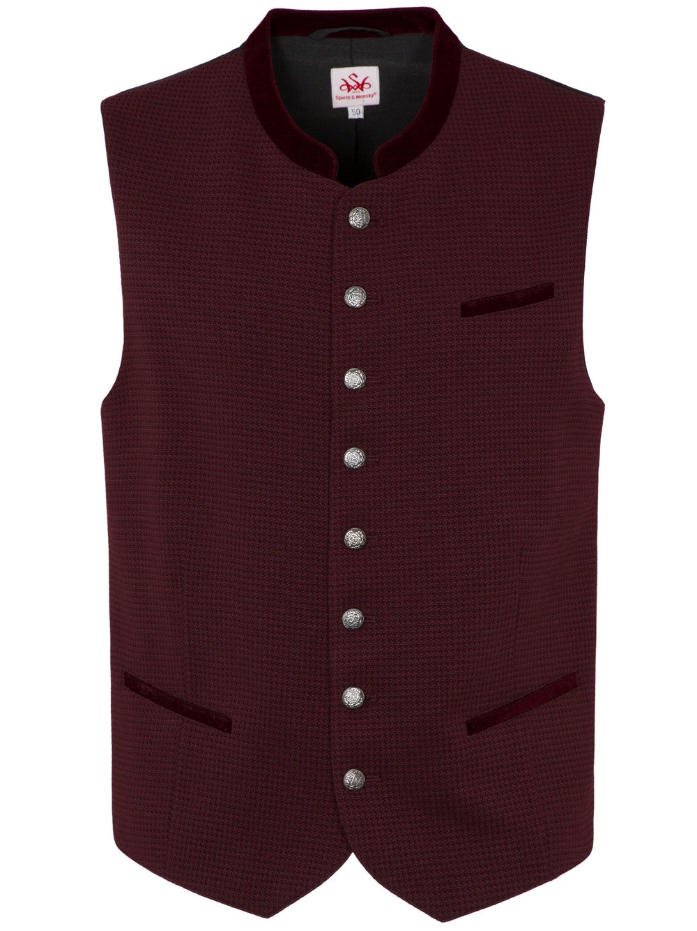 Thumbnail - Spieth & Wenksy Weste Herren rot, 52