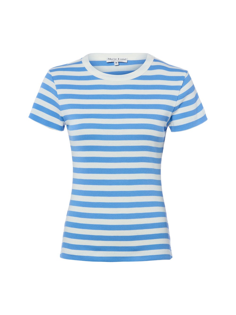 Marie Lund T-Shirt Damen Baumwolle (100%) mehrfarbig gestreift, M