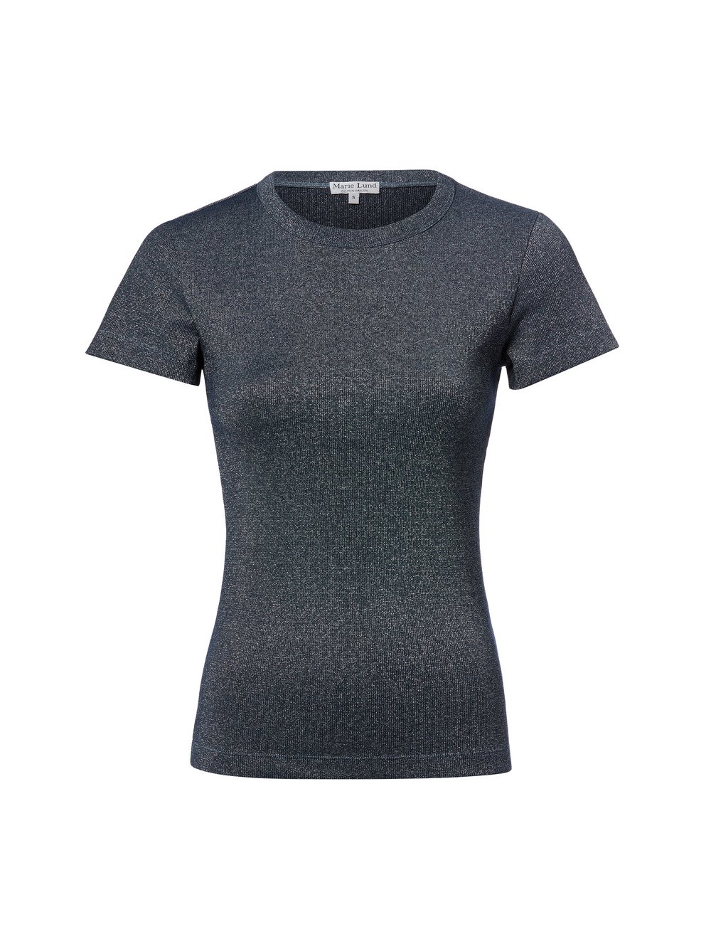 Marie Lund T-Shirt Damen Baumwolle silber, L