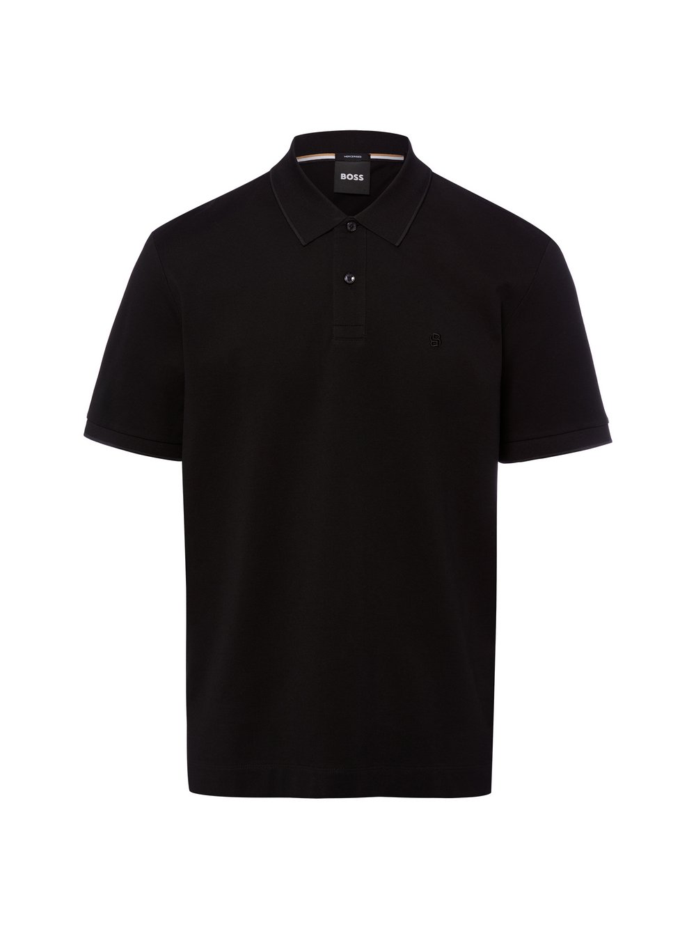 BOSS Poloshirt Herren Baumwolle (100%) schwarz, M