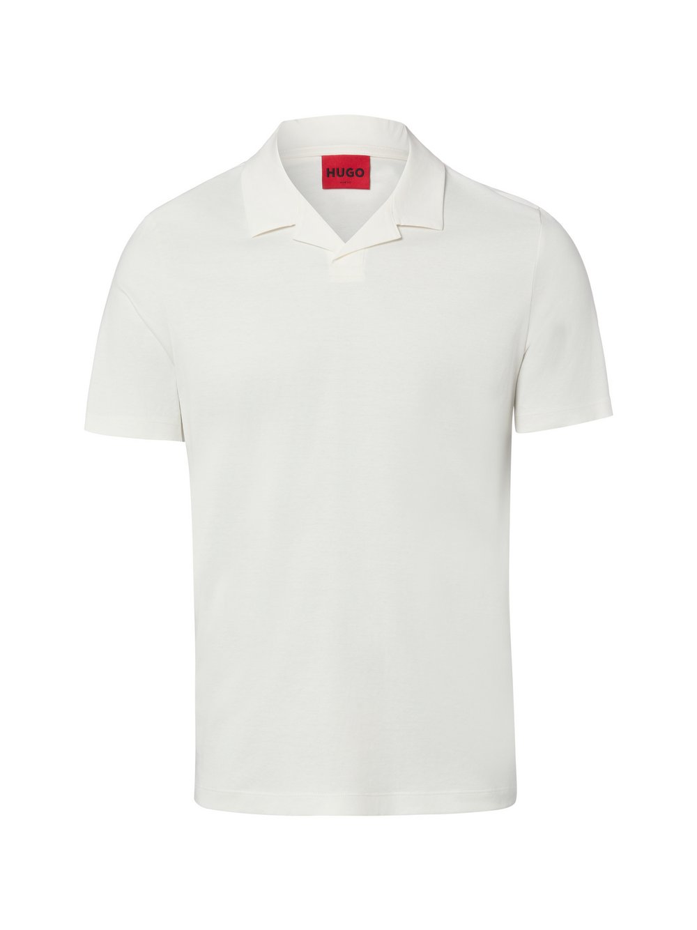 Thumbnail - HUGO Poloshirt Herren Baumwolle (100%) weiß, S