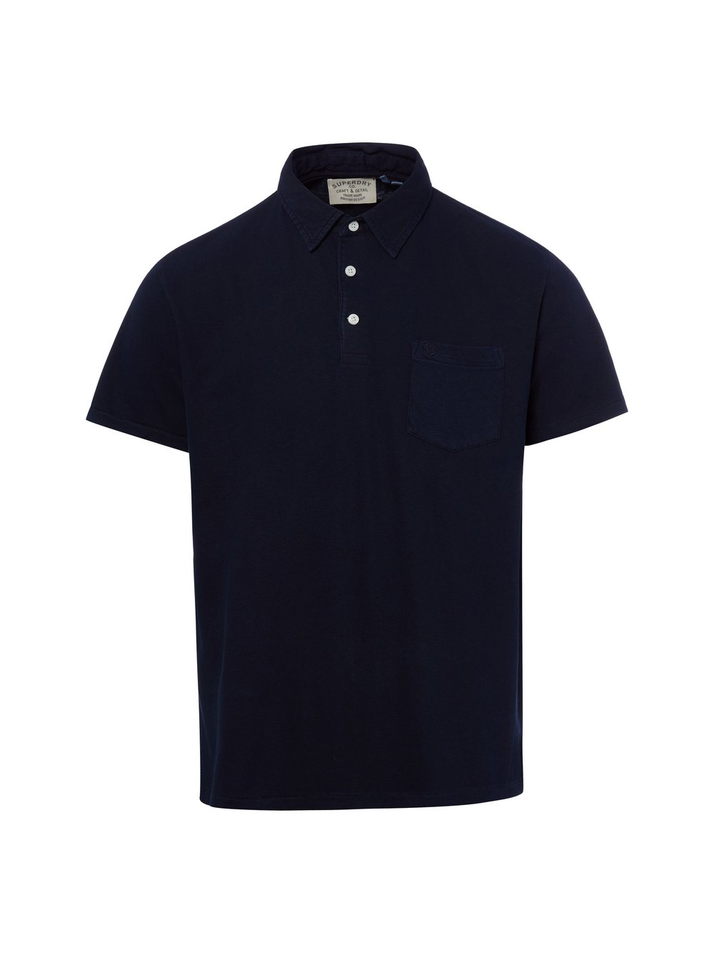 Superdry Blau Polo-Shirt Classic - Bild 4