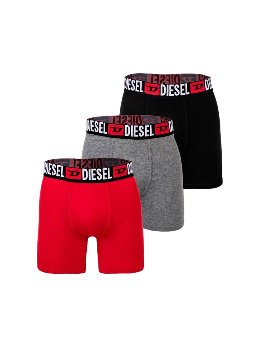 Diesel Unterhose Herren Baumwolle rot, M
