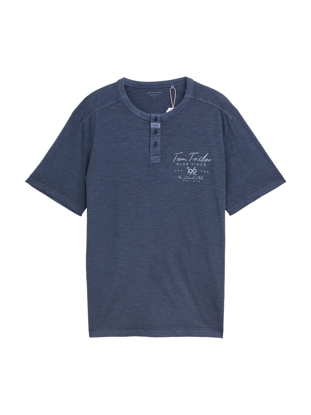 Thumbnail - Tom Tailor T-Shirt Herren Baumwolle grau, M