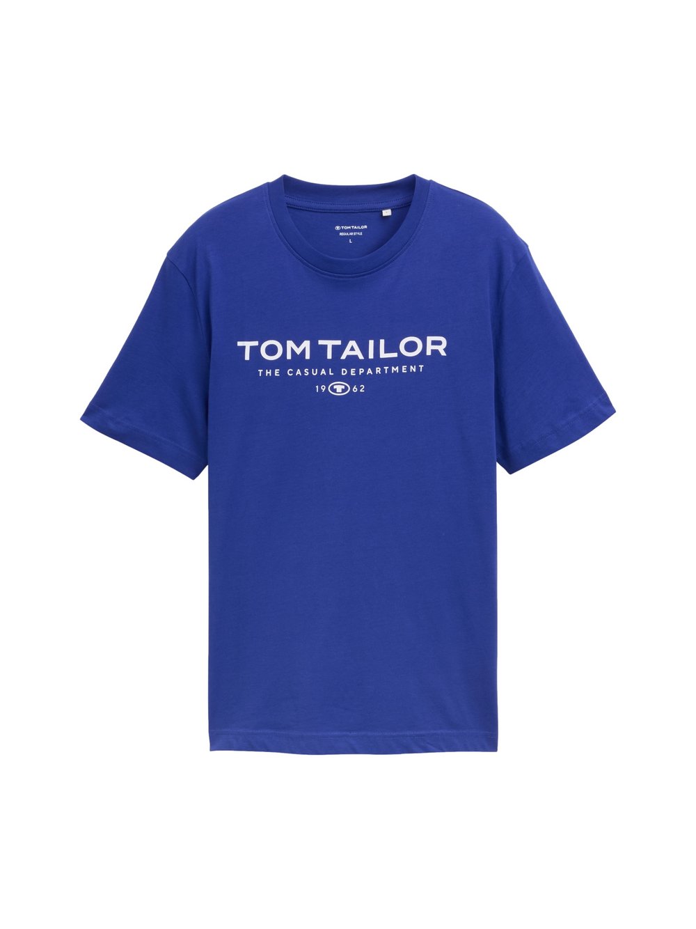 Tom Tailor T-Shirt Herren Baumwolle blau, M