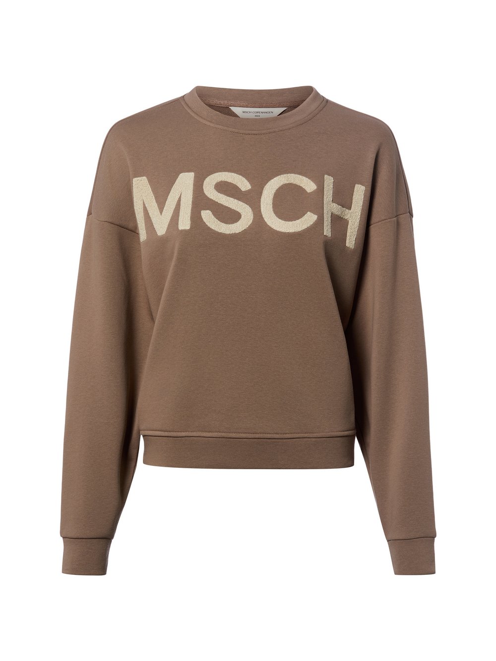 Msch Copenhagen Sweatshirt Damen Baumwolle braun, M/L