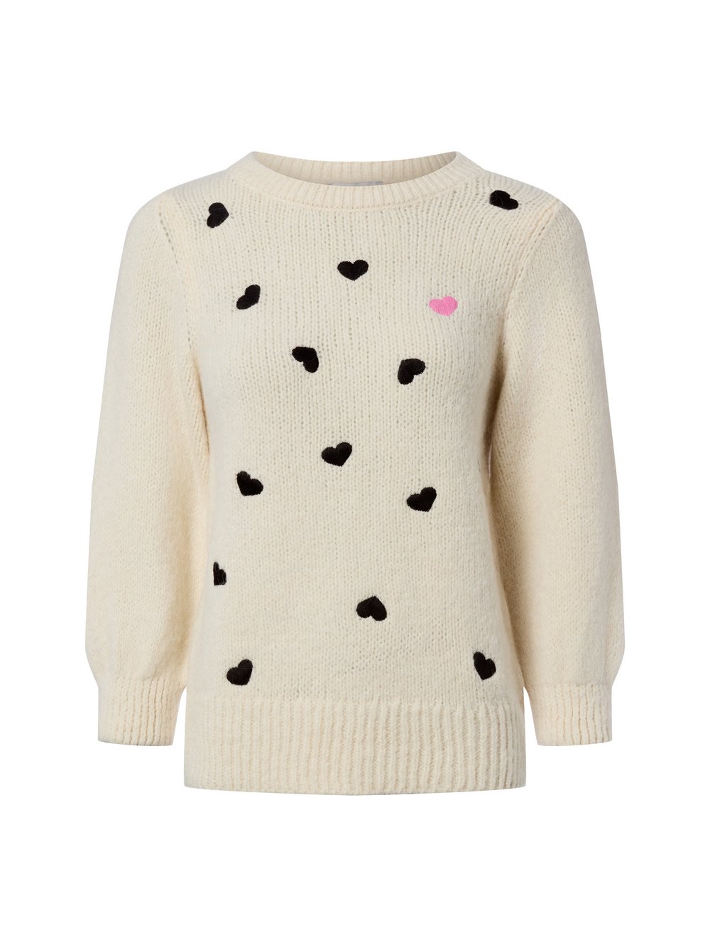 Thumbnail - More & More Strickpullover Damen mehrfarbig gemustert, 40