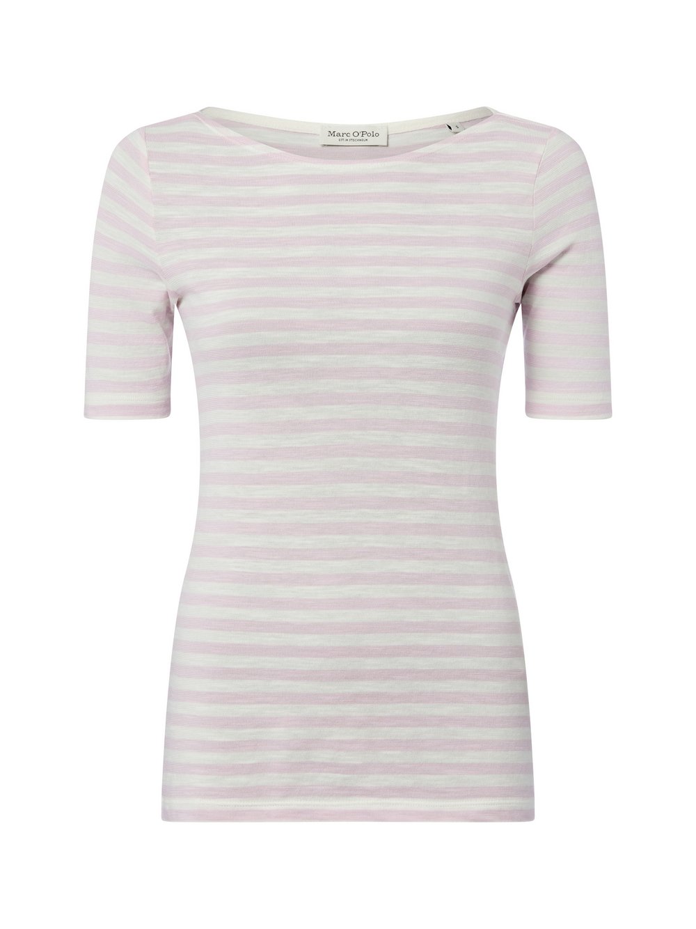 Thumbnail - Marc O'Polo T-Shirt Damen Baumwolle (100%) rosa gestreift, XL