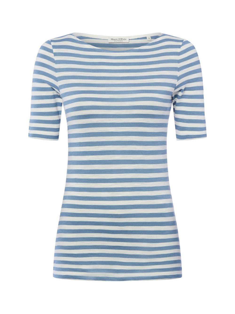 Thumbnail - Marc O'Polo T-Shirt Damen Baumwolle (100%) blau gestreift, S