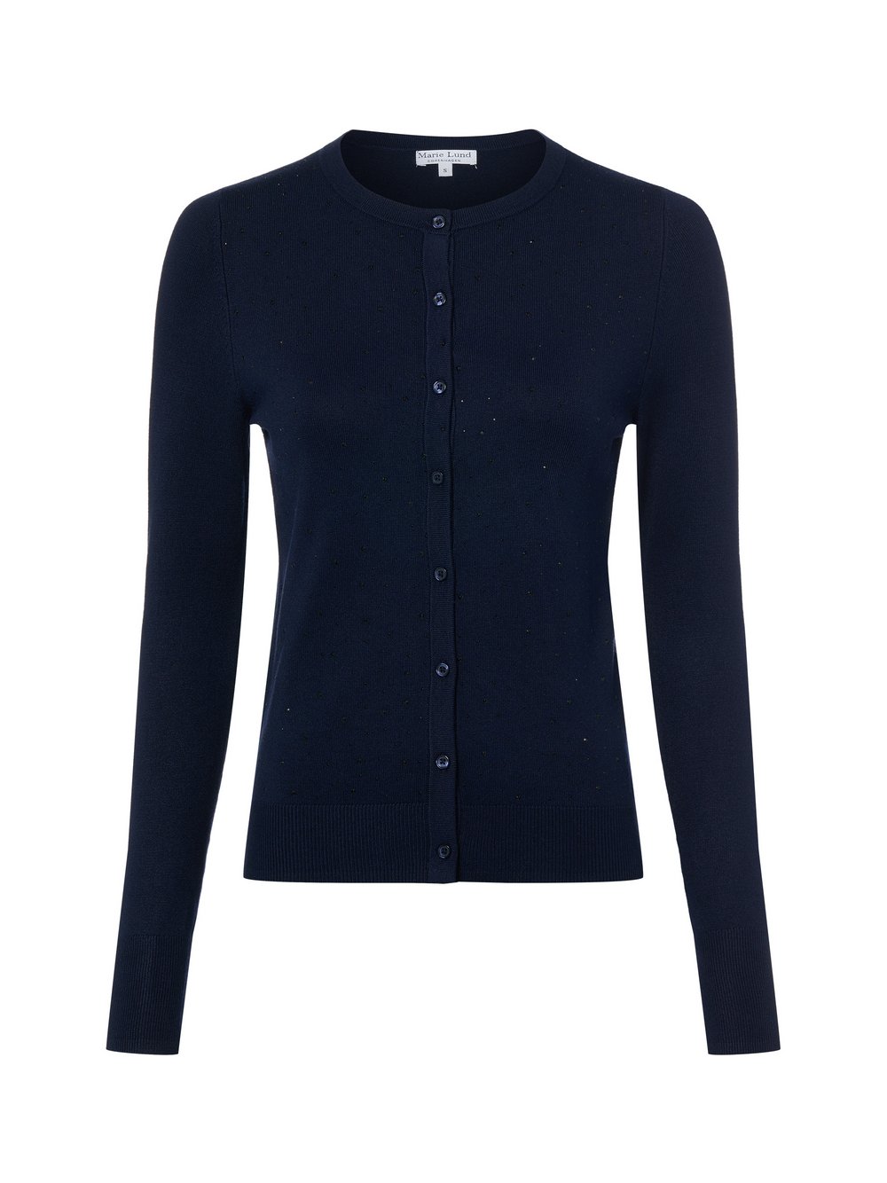 Marie Lund Strickjacke Damen Viskose blau, L