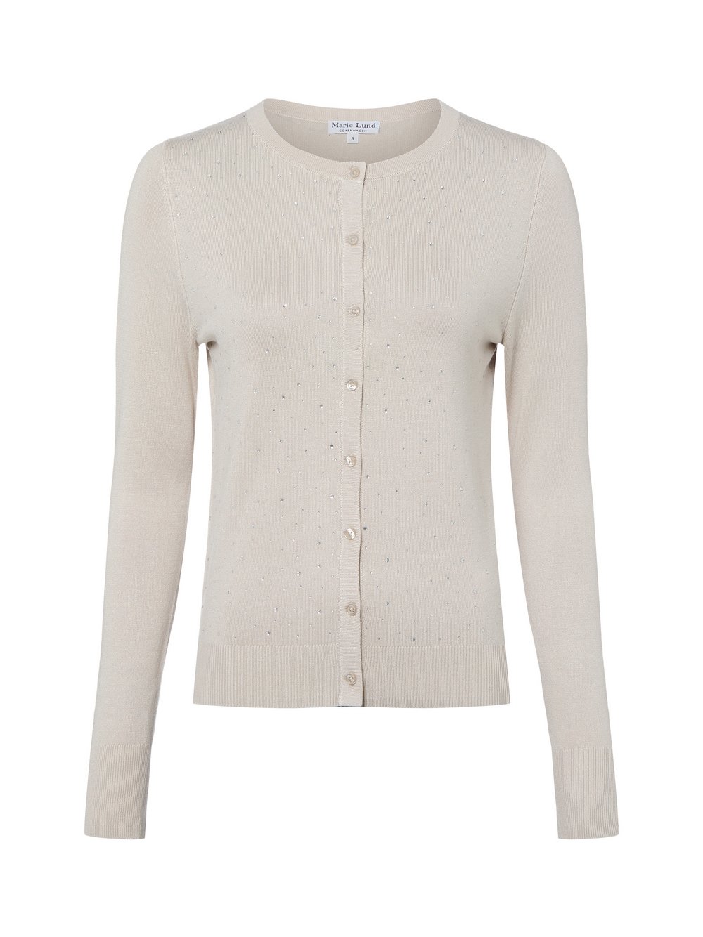 Marie Lund Strickjacke Damen Viskose mehrfarbig, M