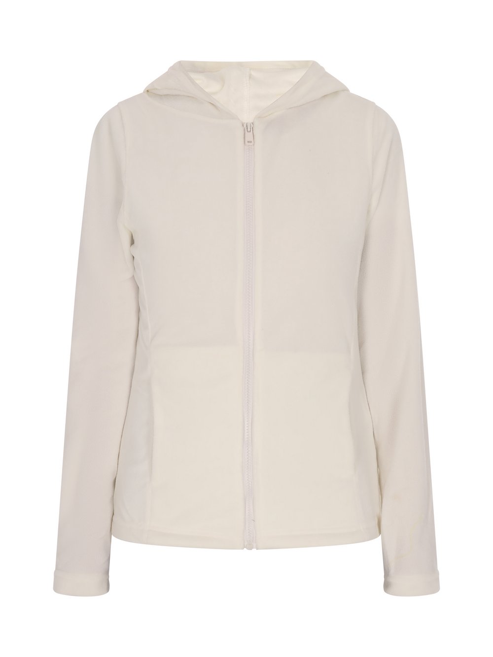 Thumbnail - MyMo Fleecejacke Damen weiß, XL