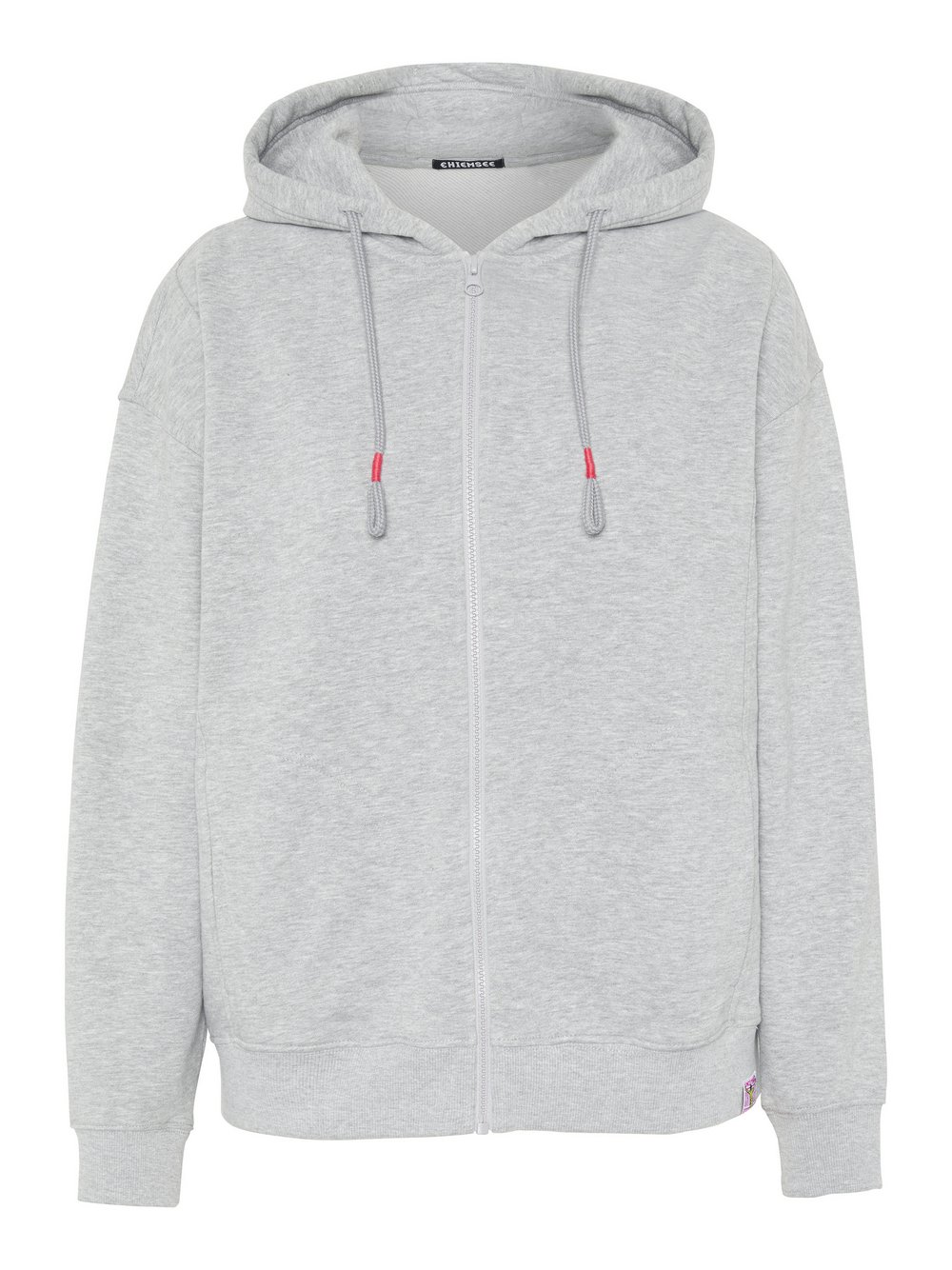 Chiemsee Sweatjacke Damen Baumwolle grau bedruckt, S