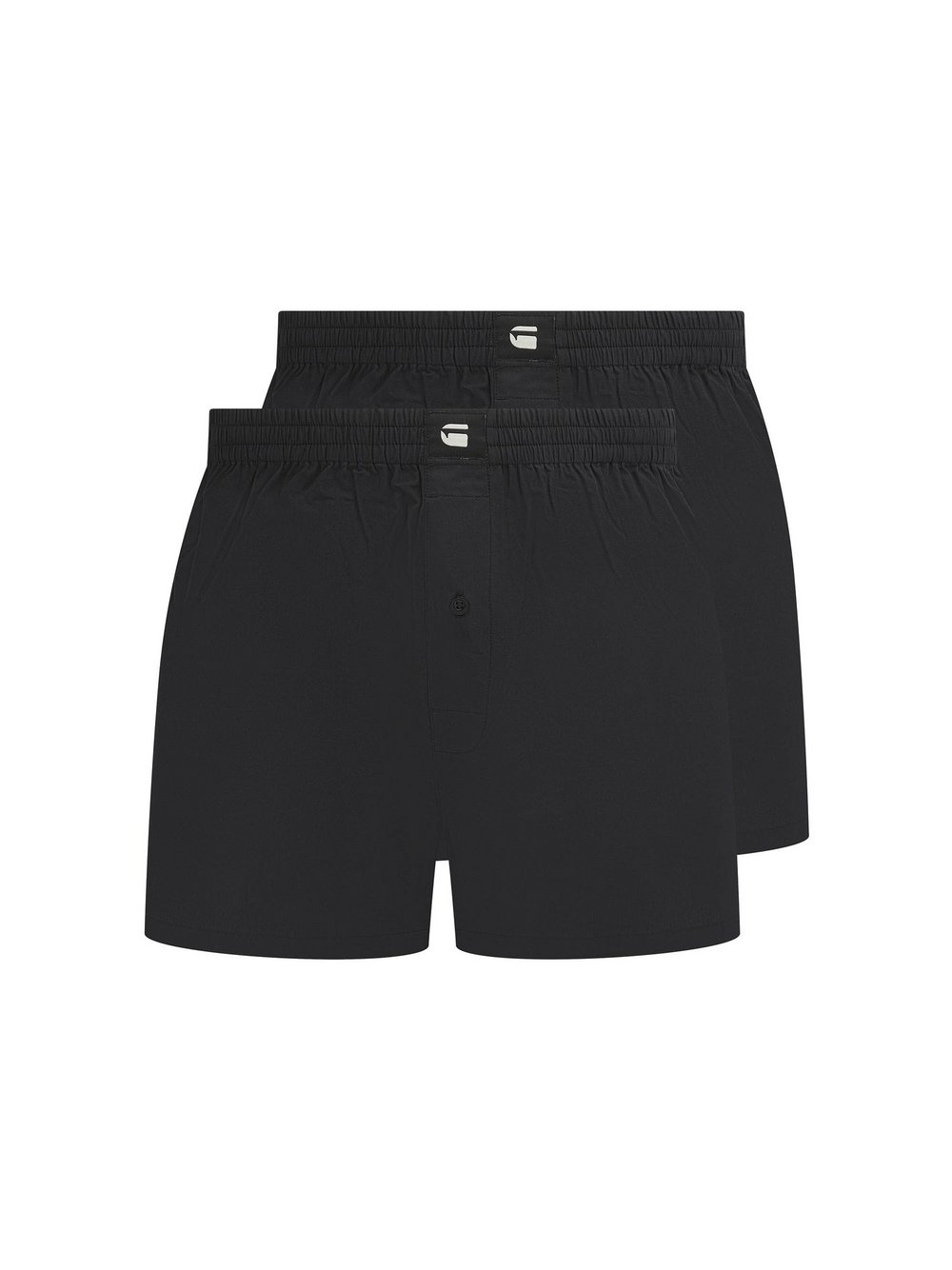G-Star RAW Web-Boxershorts 2er Pack Herren Baumwolle schwarz, L