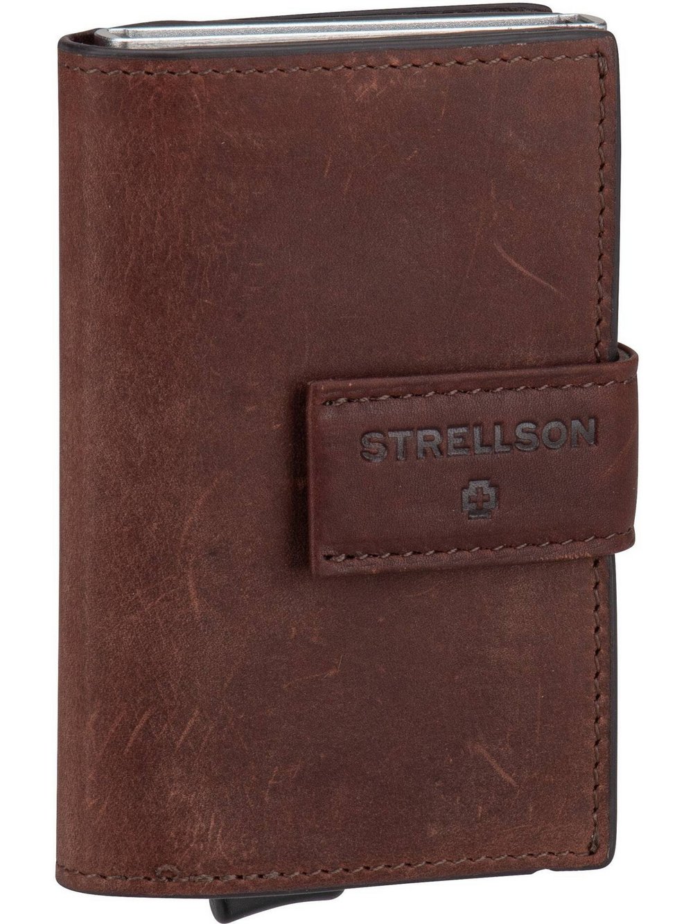 Strellson Geldbörse Damen Leder braun, ONE SIZE