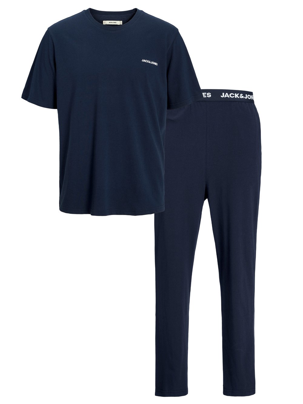 Jack & Jones Schlafanzug Herren Baumwolle blau, XXL