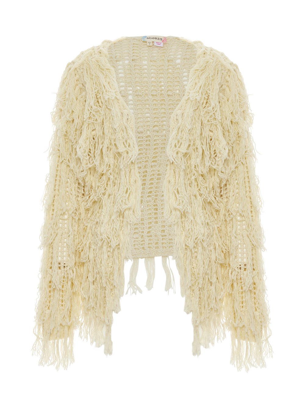 MyMo Strickjacke Damen weiß, XS/S