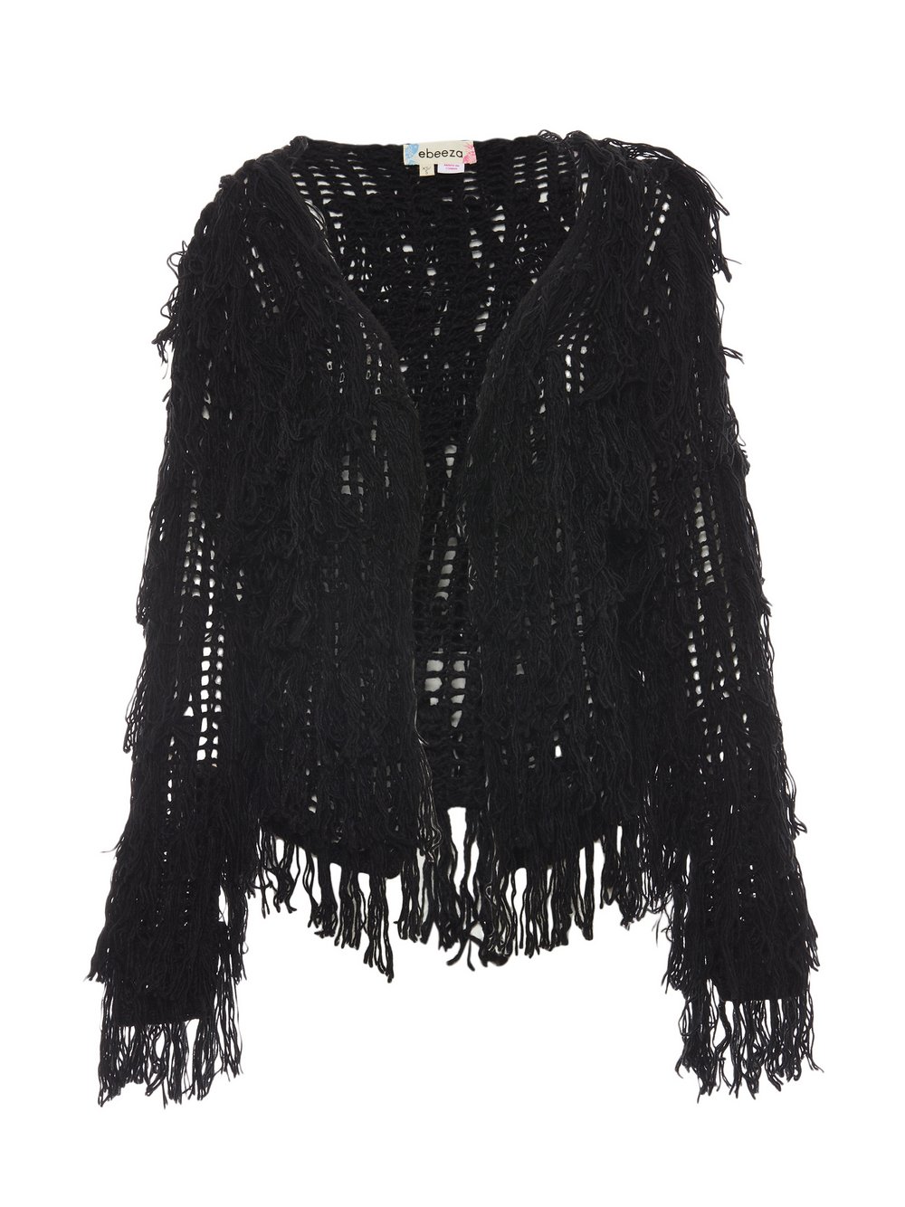 MyMo Strickjacke Damen schwarz, XS/S