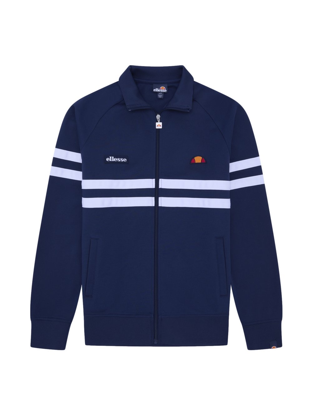 ellesse Jacke Herren Baumwolle blau gestreift, L