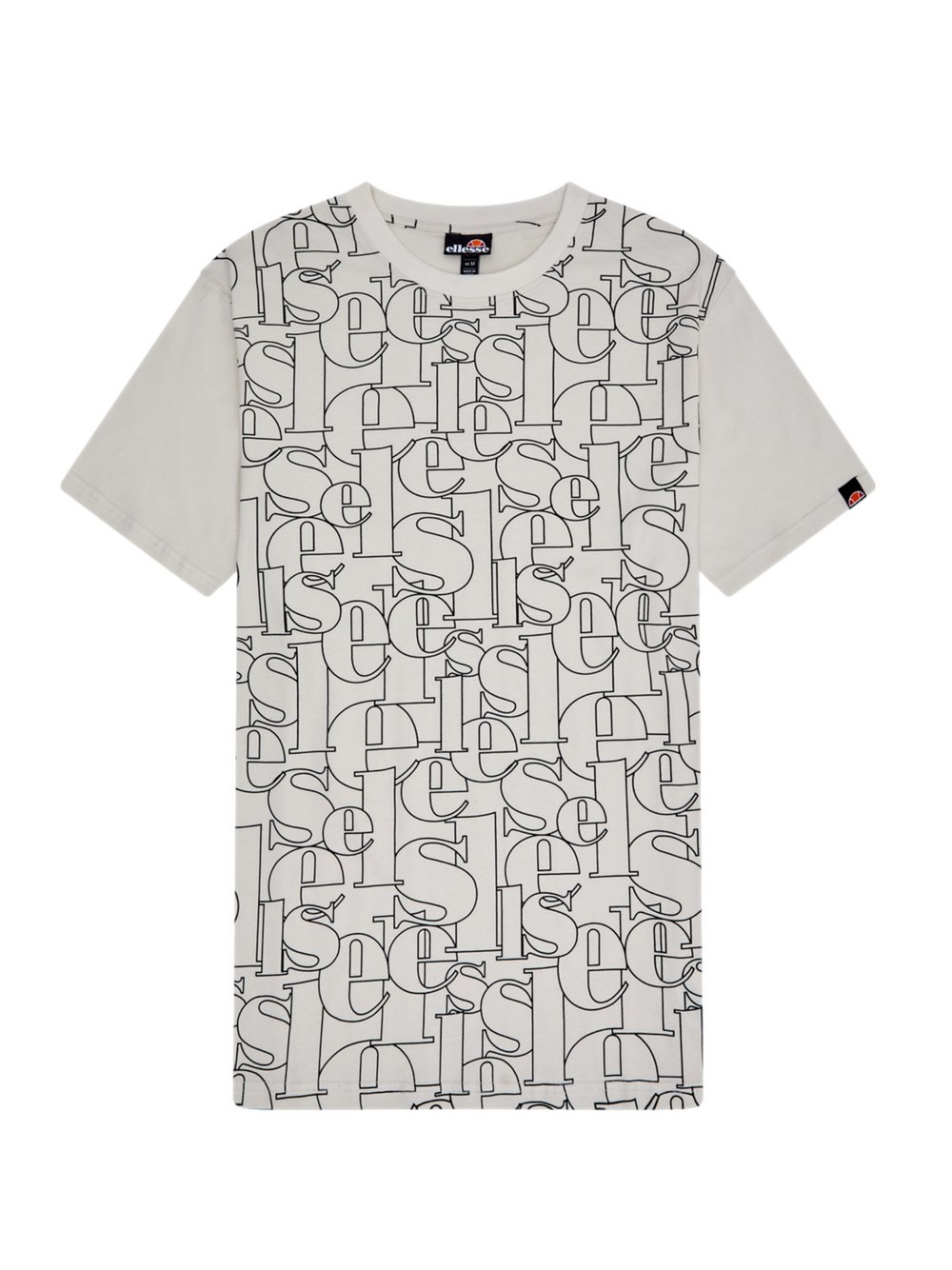 ellesse T-Shirt Herren Baumwolle weiß bedruckt, XL