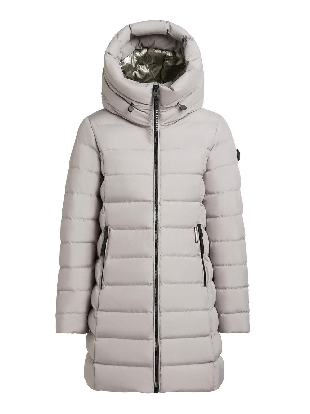 Thumbnail - Khujo Steppmantel Damen grau, XS
