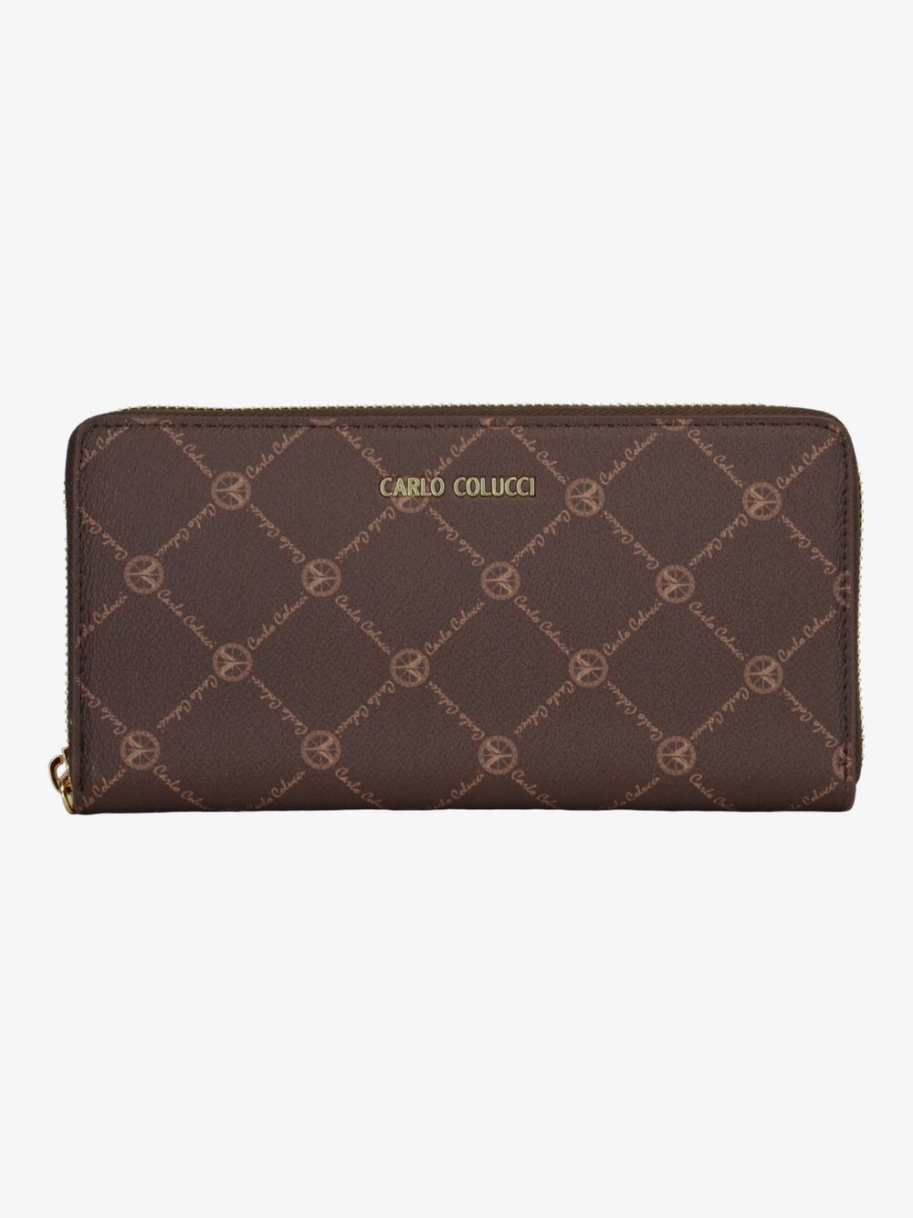 Thumbnail - Carlo Colucci Geldbörse  Damen braun bedruckt, ONE SIZE