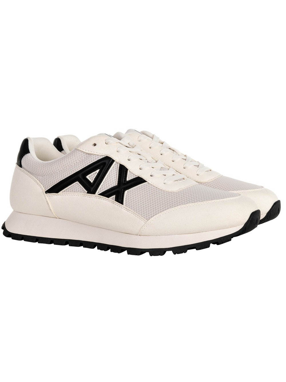 Armani Exchange Herren Creme Sneakers Xm001960 M0017 - Bild 2