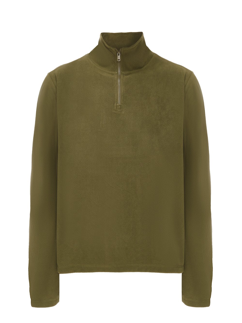 Dreimaster Fleecepullover Herren grün, XL