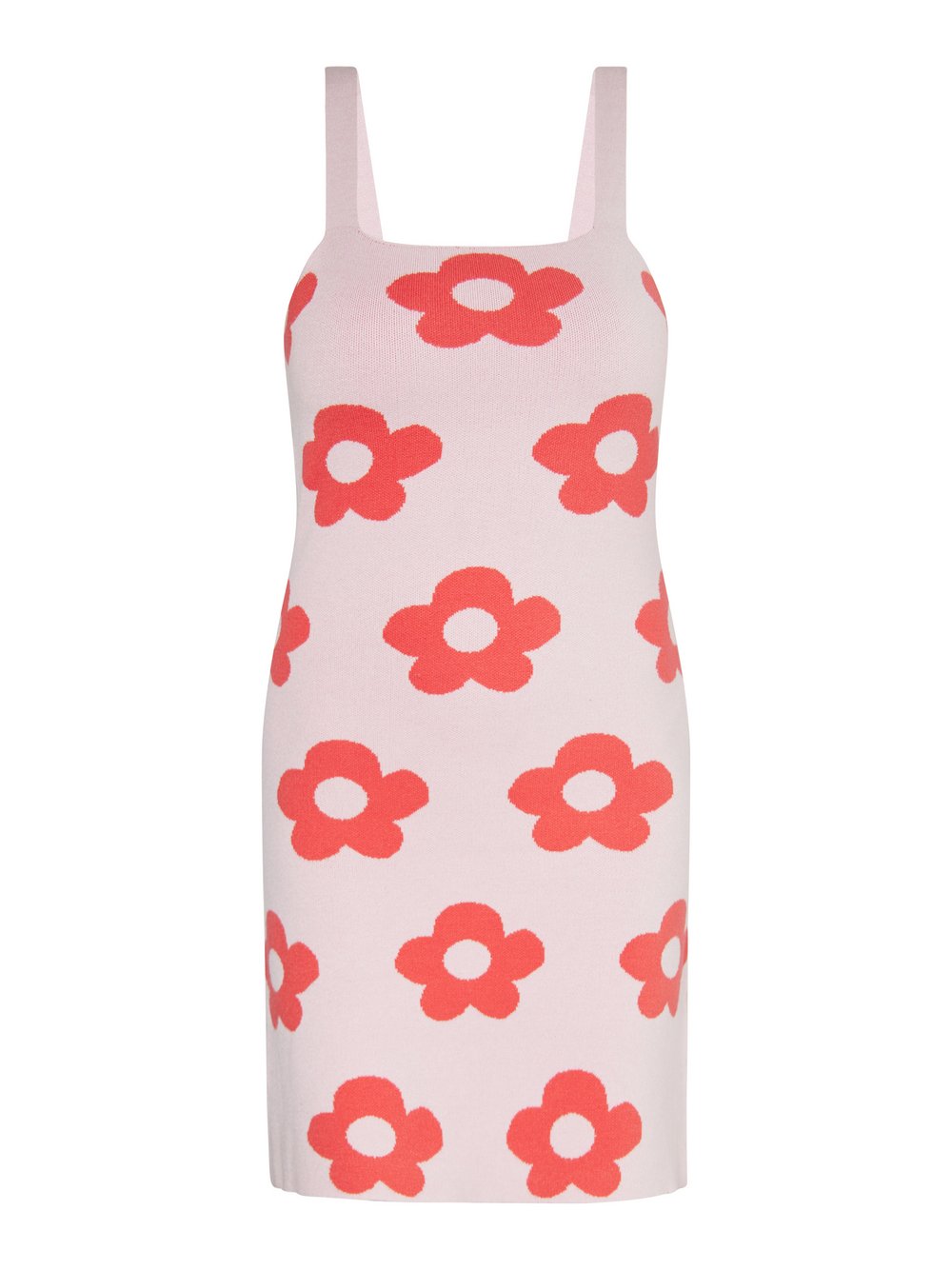 MyMo Kleid Damen Viskose rosa gemustert, XL